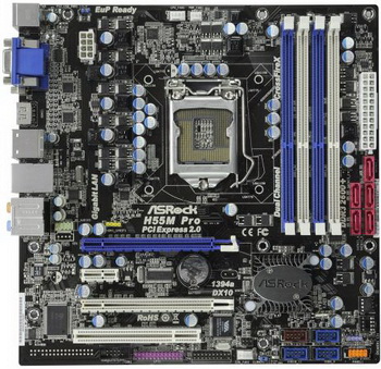 asrock H55M pro, H55M and H55DE3